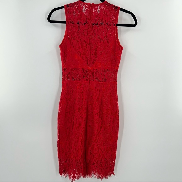 Superdown Suri Sleeveless Mini Dress in Cherry Red size XS Revolve - Picture 4 of 9